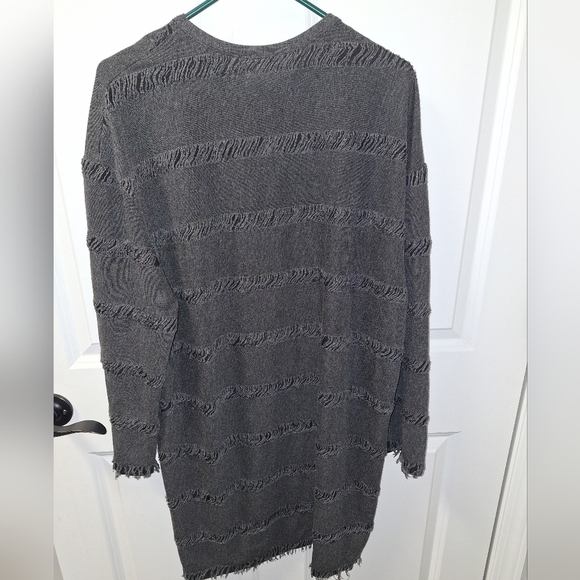 A Zara faded distressed ripped tunic top or short dress. - Picture 3 of 3